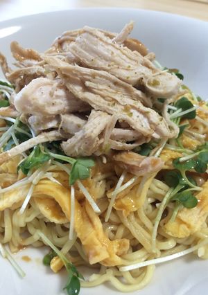 蒸し鶏の冷やし中華-レシピのメイン写真