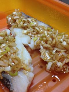 簡単!蒸しタラの香味タレ-レシピのメイン写真