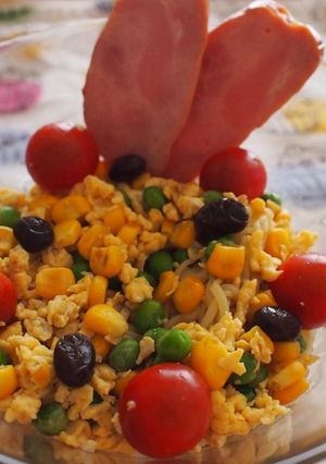 マルちゃん正麺で作るカフェ風冷やし中華-レシピのメイン写真