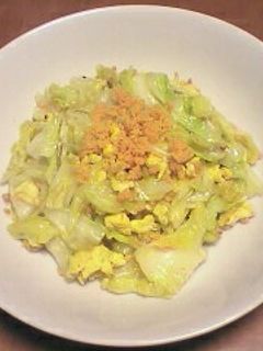 キャベツと鮭フレークの炒め物-レシピのメイン写真