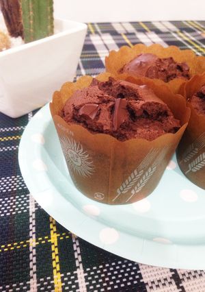 家にあるもので簡単☆チョコマフィン☆-レシピのメイン写真