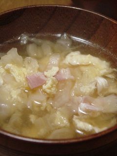 ★超簡単!!白菜とベーコンのスープ★-レシピのメイン写真