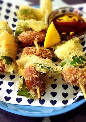 半端のもので かわいい串揚げ-レシピのメイン写真