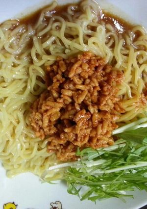 簡単☆胡麻坦々麺風冷やし中華-レシピのメイン写真