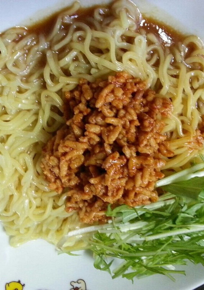 簡単☆胡麻坦々麺風冷やし中華-レシピのメイン写真