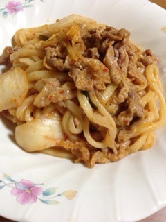 キムチ焼うどん-レシピのメイン写真