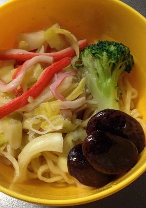 お弁当に☆カニカマとキャベツのごまだれ♪-レシピのメイン写真