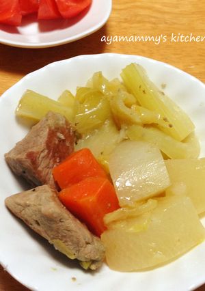 豚ロース肉の簡単ポトフ☆-レシピのメイン写真