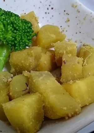 離乳食完了期＊さつまいものごまあえ-レシピのメイン写真