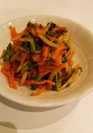 大根皮と残り物のコチュごま和え-レシピのメイン写真