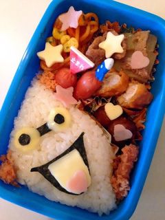 妖怪ウォッチ ウィスパー キャラ弁♪-レシピのメイン写真