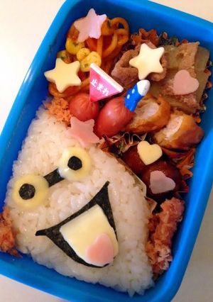 妖怪ウォッチ　ウィスパー　キャラ弁♪-レシピのメイン写真