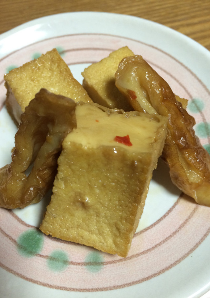 厚揚げとちくわの煮物-レシピのメイン写真