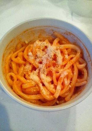 ♪超簡単♪冷凍うどんでナポリタン風-レシピのメイン写真