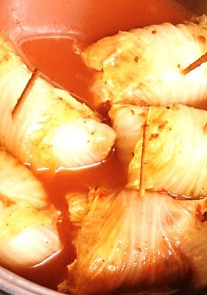残った餃子をリメイク(ロール白菜)-レシピのメイン写真