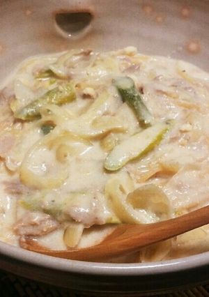 牛乳で作る。☆ツナクリームスープパスタ☆-レシピのメイン写真