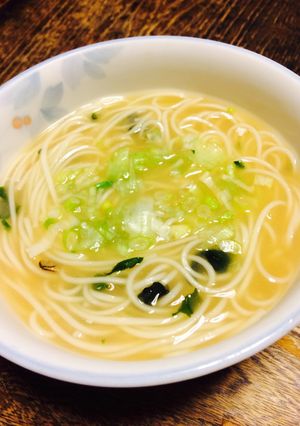 ｍｉｓｏにゅうめん-レシピのメイン写真