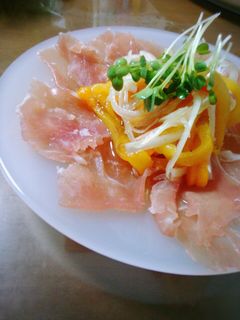 *パプリカマリネ*生ハム添え-レシピのメイン写真