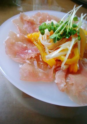 ＊パプリカマリネ＊生ハム添え-レシピのメイン写真