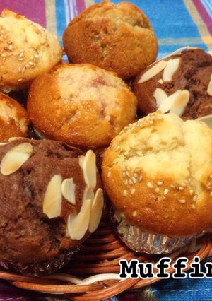 簡単バターなし！30分でサクふわマフィン-レシピのメイン写真