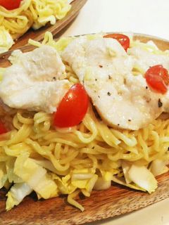 ヘルシーなのにがっつり!ざくざく冷麺-レシピのメイン写真