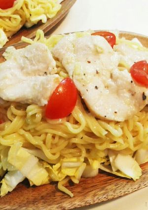ヘルシーなのにがっつり！ざくざく冷麺-レシピのメイン写真