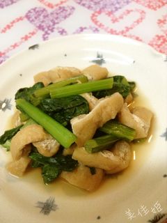 小松菜と油揚げの煮浸し-レシピのメイン写真