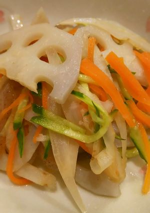 根菜類のシャキシャキサラダ-レシピのメイン写真