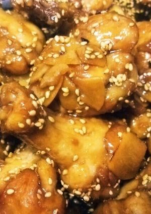 鶏手羽元の甘辛酸っぱ煮-レシピのメイン写真
