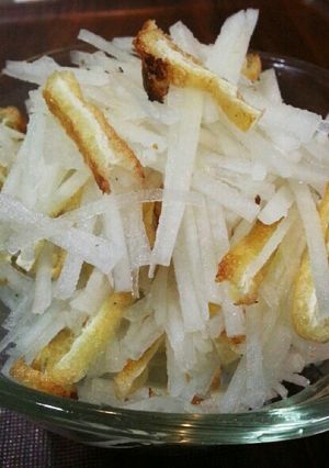 大根と油揚げのサラダ-レシピのメイン写真