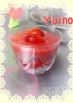 簡単お手軽♪たっぷりいちごのデザート☆-レシピのメイン写真