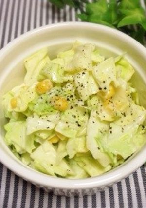 簡単！キャベツとコーンのコールスロー-レシピのメイン写真