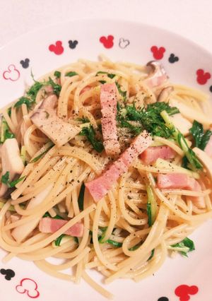 簡単♪きのことベーコンの和風パスタ-レシピのメイン写真