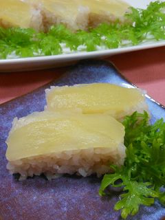 風味豊かなラフランスの漬物の押し寿司-レシピのメイン写真