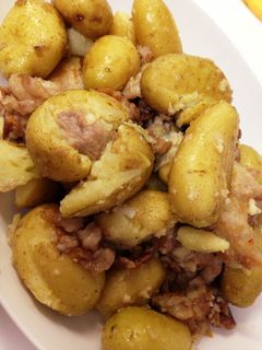 新ジャガと豚バラ肉の炒めもの-レシピのメイン写真