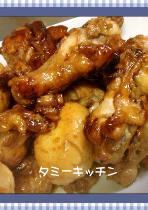 安〜い手羽元の甘辛おかず-レシピのメイン写真