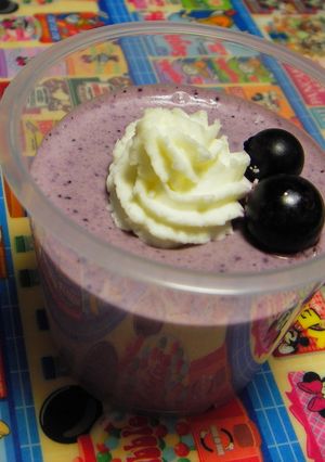 材料使いきり♪ブルーベリーのムース-レシピのメイン写真