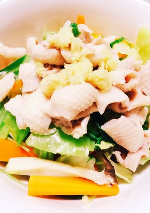 ヘルシーな温野菜サラダ-レシピのメイン写真