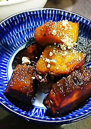 かぼちゃの煮物味でも…大学かぼちゃ☆-レシピのメイン写真