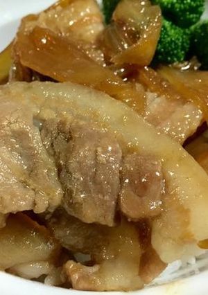 スポーツ少年にブタミン丼-レシピのメイン写真