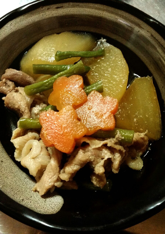 豚肉と大根の煮物-レシピのメイン写真