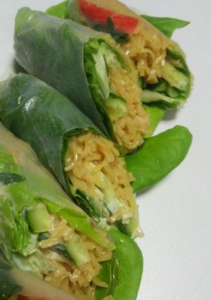 冷麺の生春巻-レシピのメイン写真