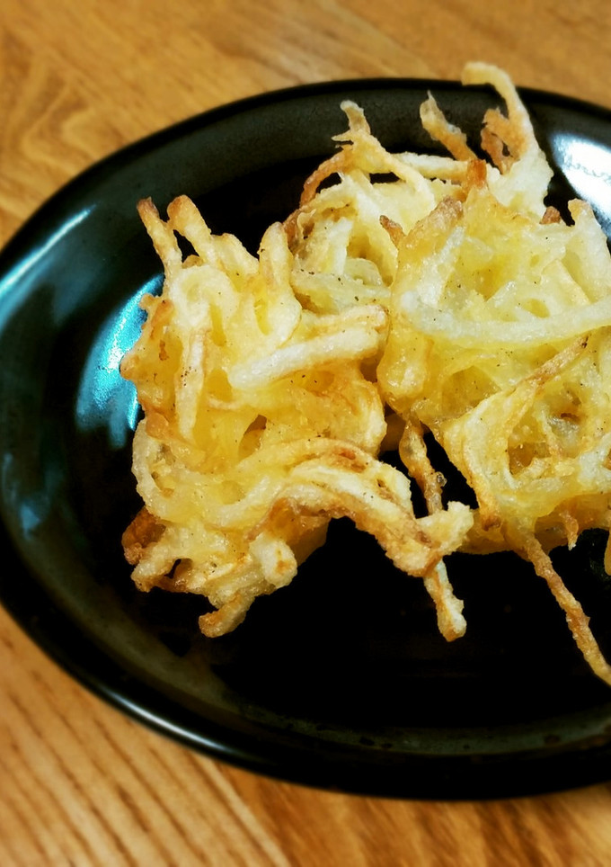 サクッ&フワッ☆千切り大根のかき揚げ-レシピのメイン写真