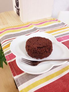 レンジで☆おからショコラケーキ!糖質制限-レシピのメイン写真