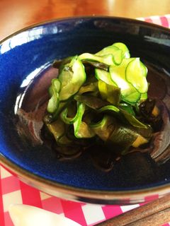 きゅうりとわかめの酢の物-レシピのメイン写真