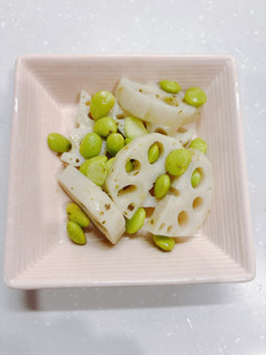 レンコンのバジル風味あえ-レシピのメイン写真