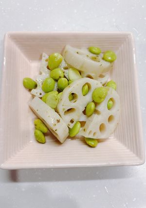 レンコンのバジル風味あえ-レシピのメイン写真