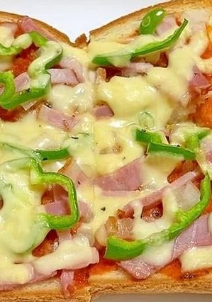 ピザトースト🍕(*ﾟ▽ﾟ*)-レシピのメイン写真