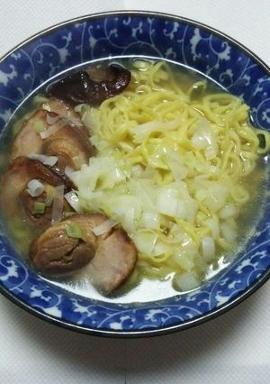 あっさり塩ラーメン-レシピのメイン写真