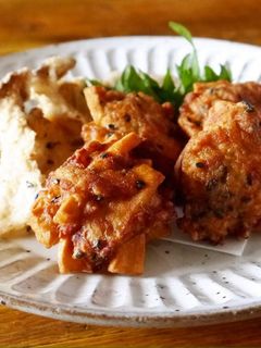 ふっくら。豚こまと高野豆腐のから揚げ-レシピのメイン写真